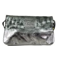 Tyoulip sisters evening luster - leather bag in metallic look (23 x 14 x 4 cm), Colour:Grün (Metallic Green)