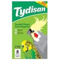 tydisan sanded sheets green extra large 55x33cm 8pk pack of 12