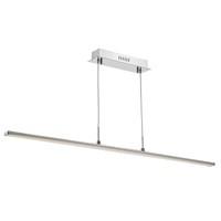 TYD6250 Tydeus Bar Pendant In Polished Chrome With White Opal Diffuser