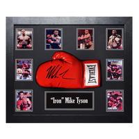 Tyson signed boxing glove