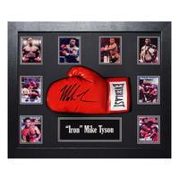 Tyson signed boxing glove