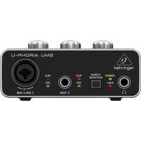 U-PHORIA UM2 Audiophile 2x2 USB Audio Interface