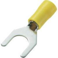 U terminal 4 mm² 6 mm² Hole Ø=8.4 mm Partially insulated Yellow Conrad Components 93014c545 50 pc(s)