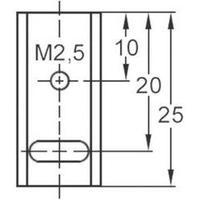 U-shaped heat sink 60 C/W (L x W x H) 25 x 12 x 4.5 mm TO 220 01 Brand ASSMANN WSW V5274B-T