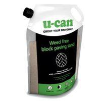 U-Can Weed Free Block Paving Sand 10kg