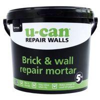 u can brick wall repair mortar 5kg tub
