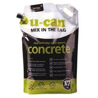 u can mix in the bag concrete 17kg bag