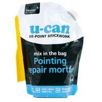 U-Can Mix In The Bag Pointing Repair Mortar 1.25kg Bag