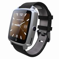 U11C Smart Watch Phone 1.54inch 240*240px LCD Screen Display MTK2502C 2G GSM 64MB+128MB 0.3MP Camera Leather Strap Bluetooth Smartwatch Pedometer Medi