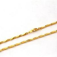 u7 mens 18k chunky gold filled choker necklaces gold plated high quali ...