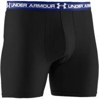 UA Mesh 6\" Boxer Jock - Black
