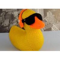 Uber Rubber Duck (Ducky) Toy by MadMonkeyKnits (901) - Digital Version
