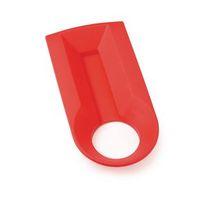 UBIN RECYCLE BIN LID INSERT - HOLE APERTURE - RED FOR PLASTICS OR PLASTIC BOTT