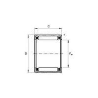 UBC Bearing HK 1010 needle bearing /