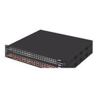 ubiquiti edgeswitch 48 port switch managed 48x 101001000 poe rack moun ...