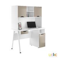 uclic aspire combination desk reflections stone grey