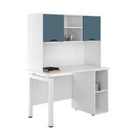 uclic engage desk with cpu holder and upper storage reflections light  ...
