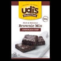 udis chocolate chip brownie mix 454g 454g