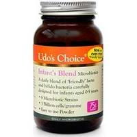 udos choice infants blend microbiotics dated july 17 75g bottles