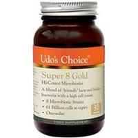 Udos Choice Super 8 Gold Microbiotics 30 VCaps