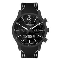 UEFA Champions League Dual Time Watch - Black