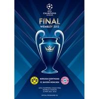 uefa champions league final 2013 programme