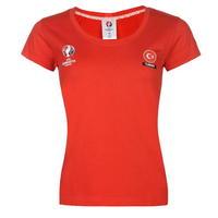 uefa euro 2016 turkey core t shirt ladies