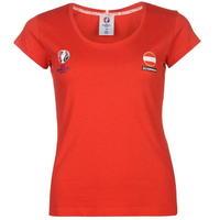 uefa euro 2016 austria core t shirt ladies