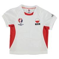 uefa euro 2016 poland poly t shirt infant