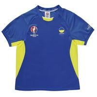 UEFA EURO 2016 Ukraine Poly T Shirt Junior