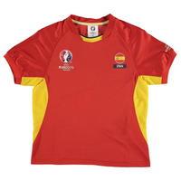 uefa euro 2016 spain poly t shirt infants