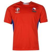 UEFA EURO 2016 Czech Republic Poly T Shirt Mens