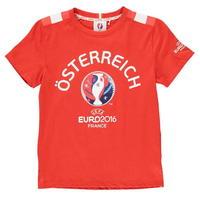 UEFA EURO 2016 Austria Graphic T Shirt Boys