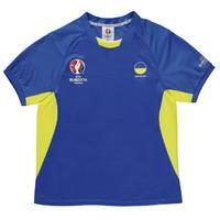 UEFA EURO 2016 Ukraine Poly T Shirt Junior