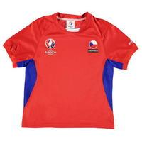 UEFA EURO 2016 Czech Republic Poly T Shirt Junior