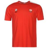 UEFA EURO 2016 Austria Core T Shirt Mens