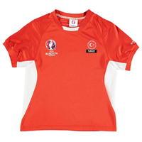 UEFA EURO 2016 Turkey Poly T Shirt Junior