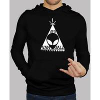 ufo vandalz sweatshirt - black