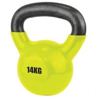 UFE Vinyl Coated Kettlebell 14kg Yellow