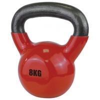 UFE Vinyl Coated Kettlebell 8kg Red