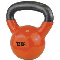 ufe vinyl coated kettlebell 12kg orange