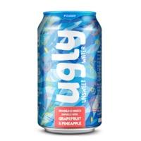 ugly sparkling water with grapefruit pineapple 330ml 330ml