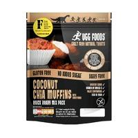 UGG Foods Coconut Chia Muffins Quick Ready Mix 540g - 540 g, Blue