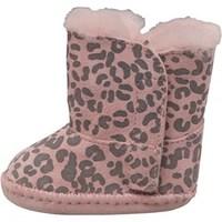 UGG Infant Girls Cassie Leopard Booties Baby Pink Leopard