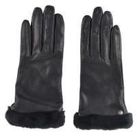 ugg classic leather smart gloves