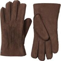 UGG Womens Gloves With Gauge Points Chocolate