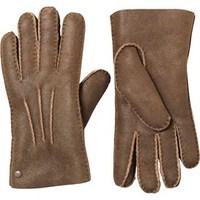 UGG Womens Gloves With Gauge Points Brown