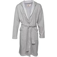 UGG Mens Alsten Hooded Robe Seal Heather