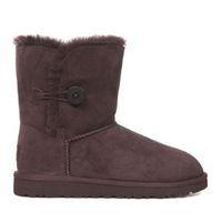 UGG Youth Bailey Button Chestnut Boots