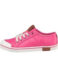 UGG Kids Broderick Pebbled Trainers Diva Pink